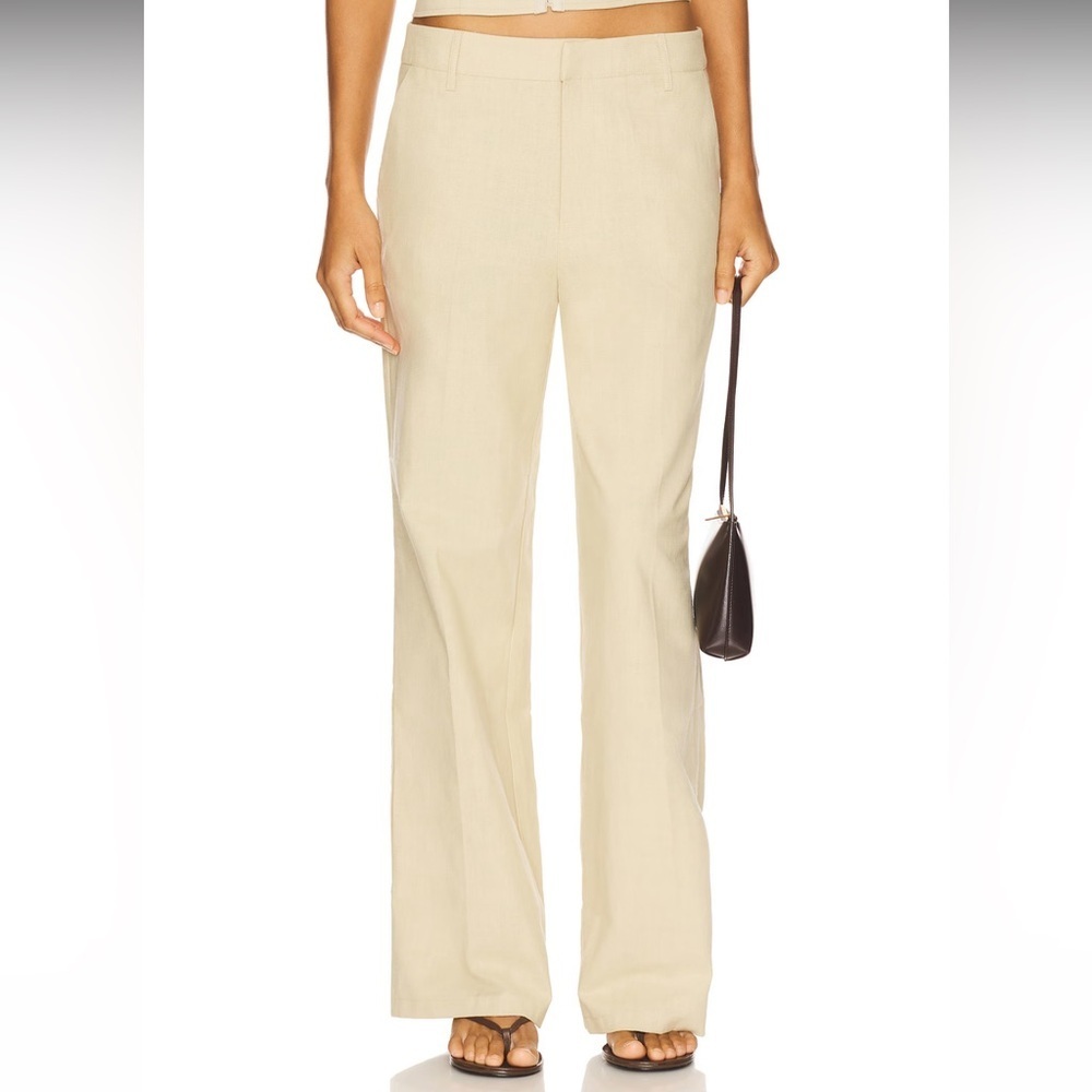 Lioness Elements Pant in Deep Wheat Straight Leg Cotton Size XS NEW NWT
